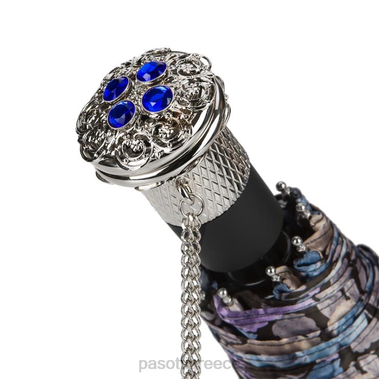 ομπρέλα | PASOTTI 261s 57982-9 b54 - κομψή ανθισμένη πτυσσόμενη ομπρέλα 2N6B8607 γυναίκες